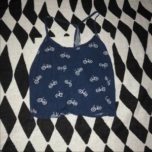 Bicycle print tank